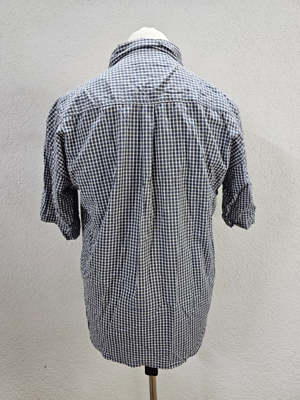 EK5794 Herren Hemd von Big Star, blau/grau kariert, gr. L4