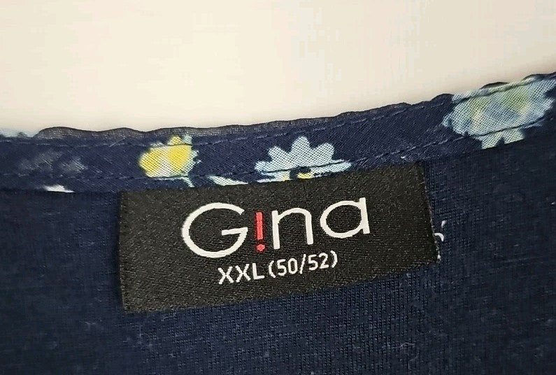 EK10603 Damen T-Shirt Gina Gr.3XL Blau1