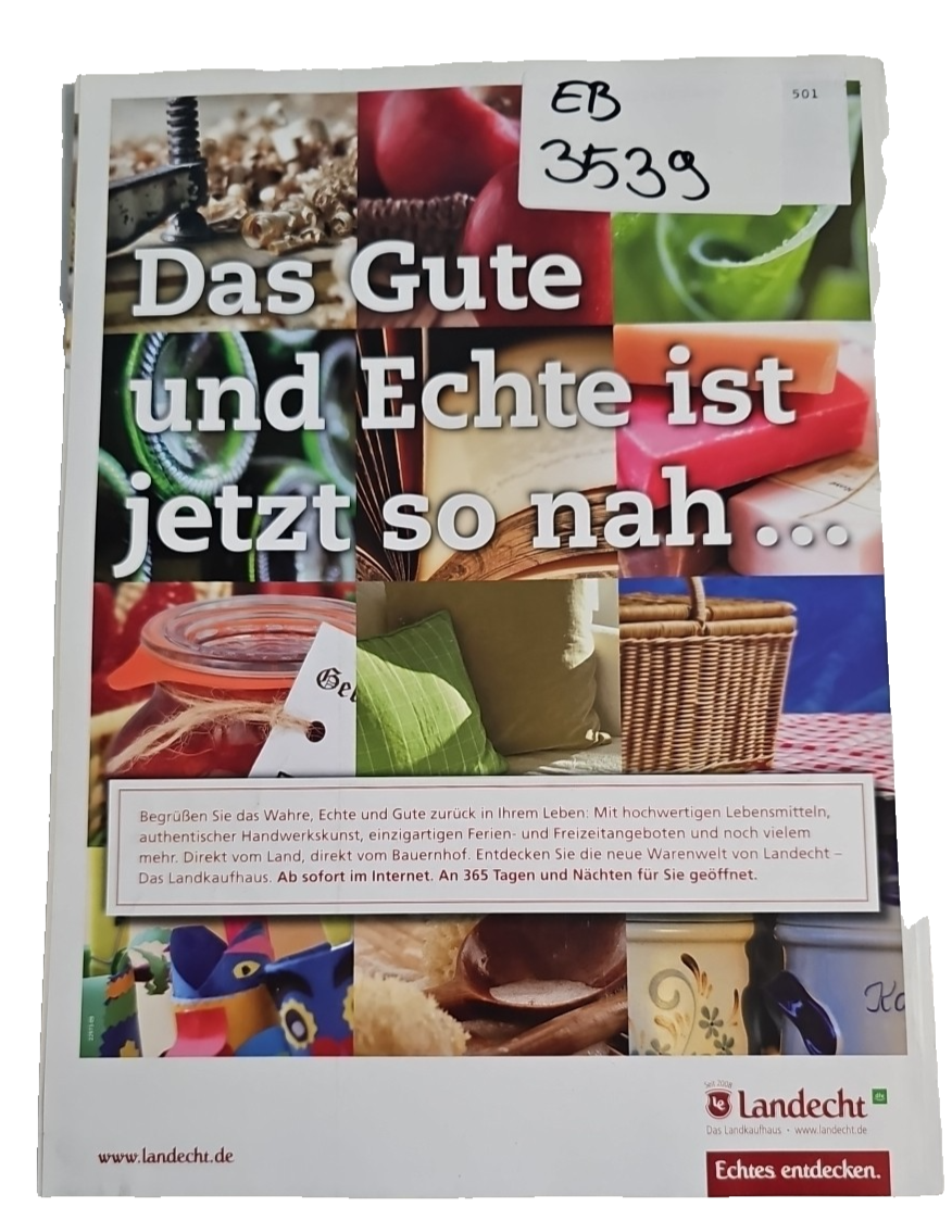 EB3539 Kraut und Rüben, 11/2009, biologisches Gärtnern und naturgemäßes Leben1