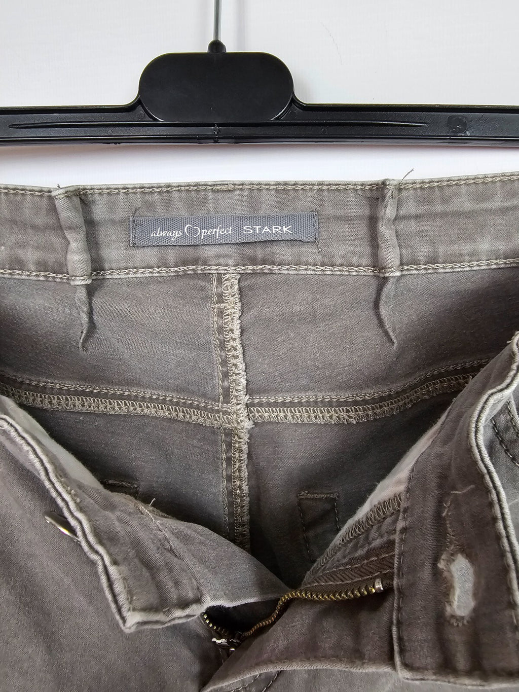 EK6637 Damen Jeans von STARK, Grau, Gr.422