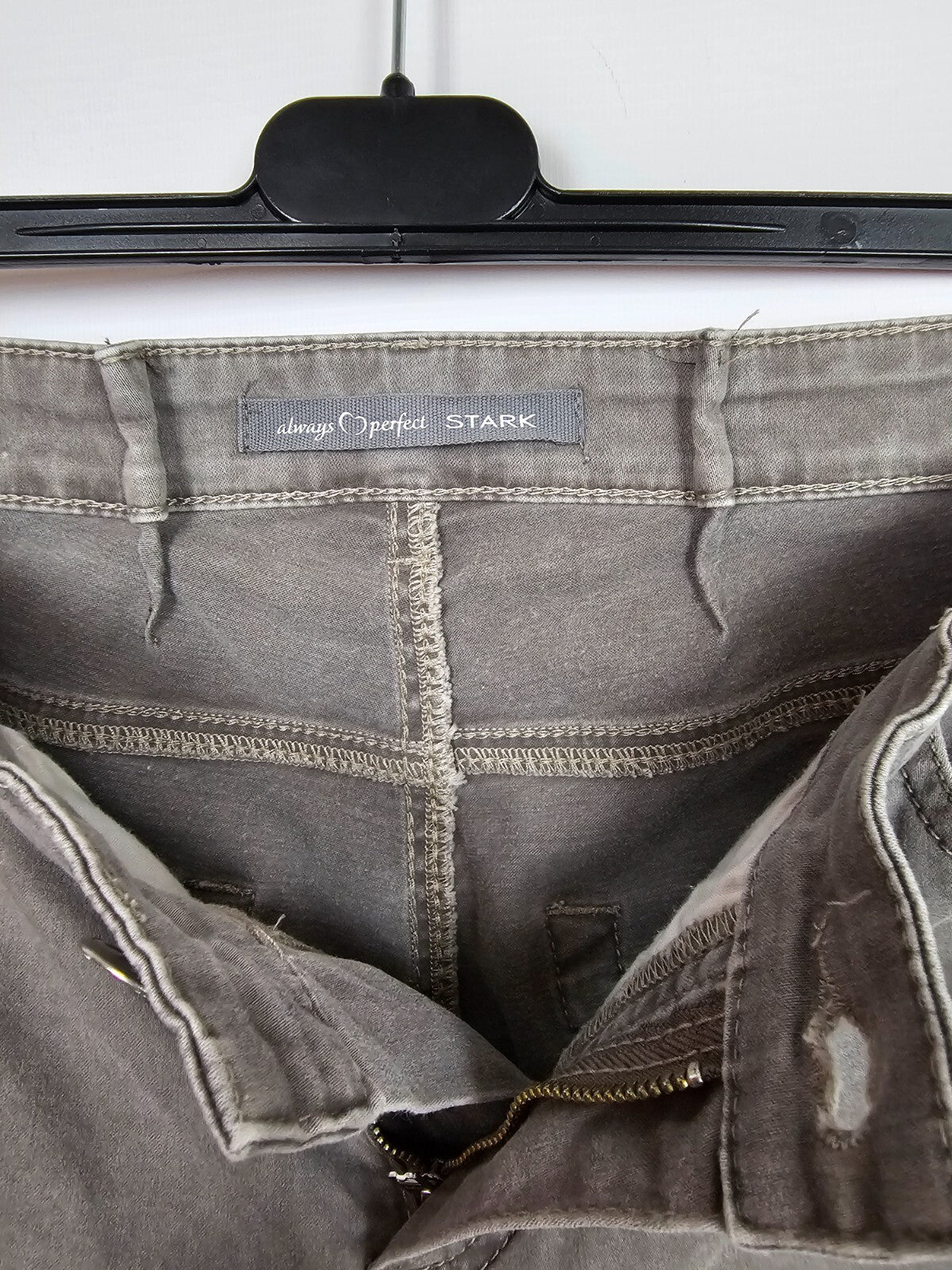 EK6637 Damen Jeans von STARK, Grau, Gr.422