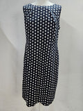 EK6145 Damen Kleid von Taifun, schwarz/weiß, Gr. 400