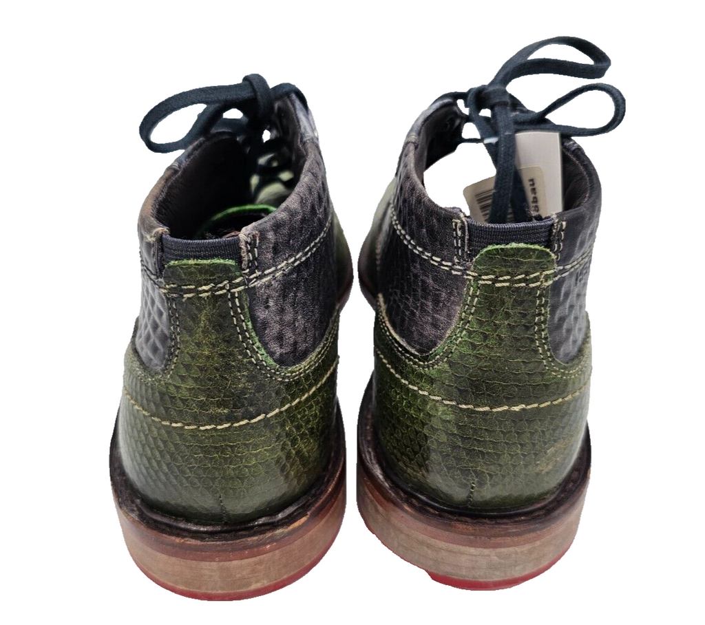 ES0254 Herren Schuhe von Daniel Hechter, blau/grün, Gr. 412