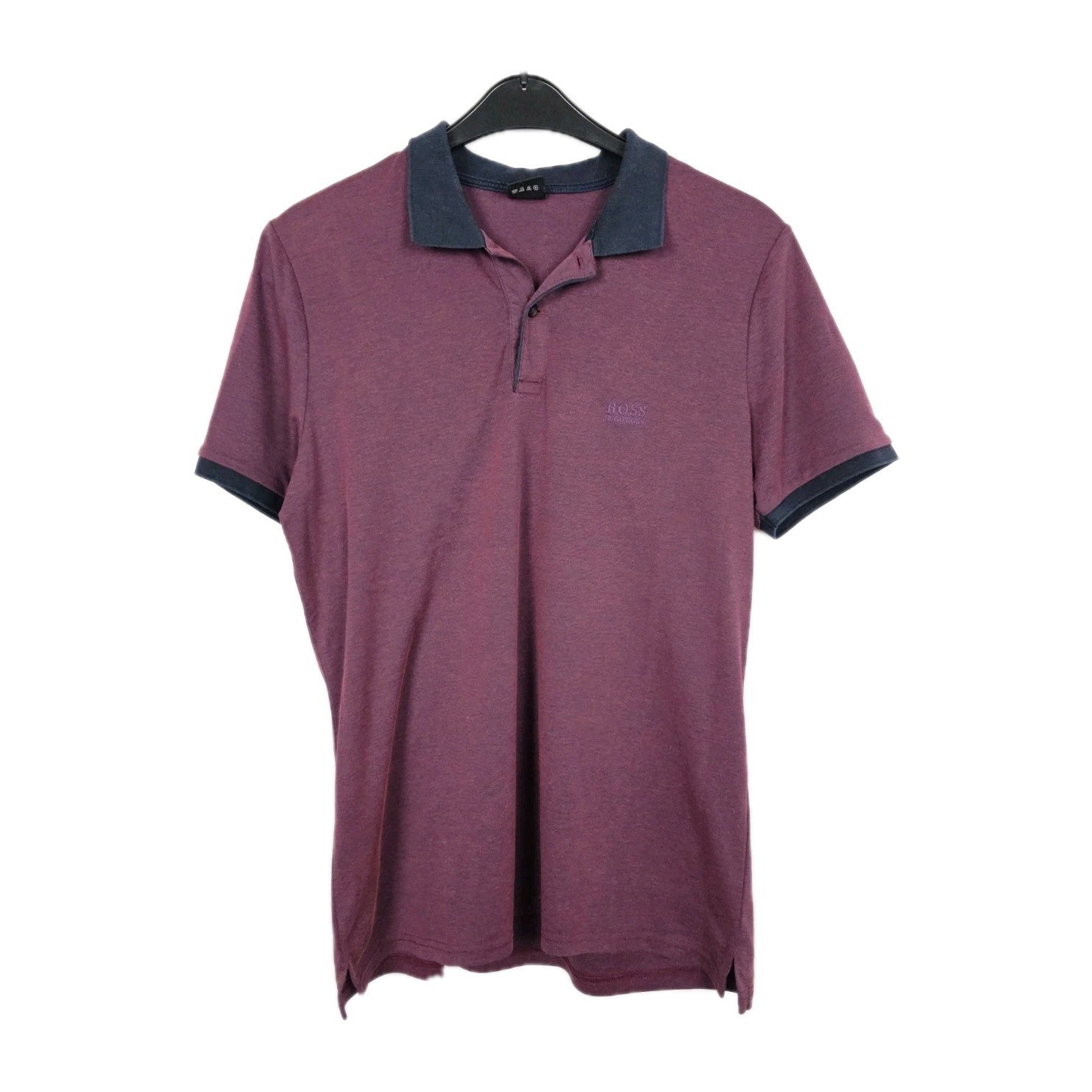 EK10671 Herren T-Shirt von Hugo Boss, Weinrot, Gr. L0