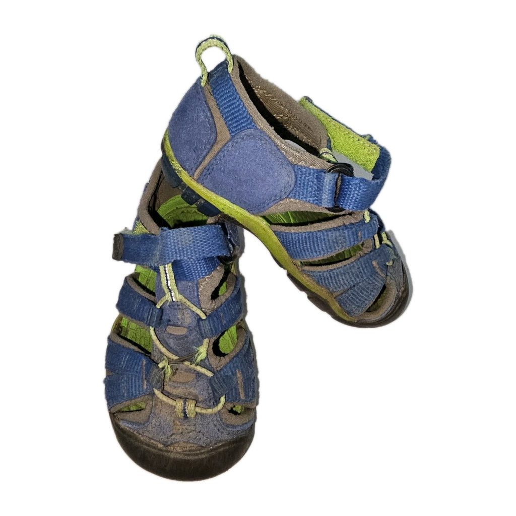 ES909 Jungen Halbschuh von Keen, grün-blau, Gr.23 (Größentabelle)0