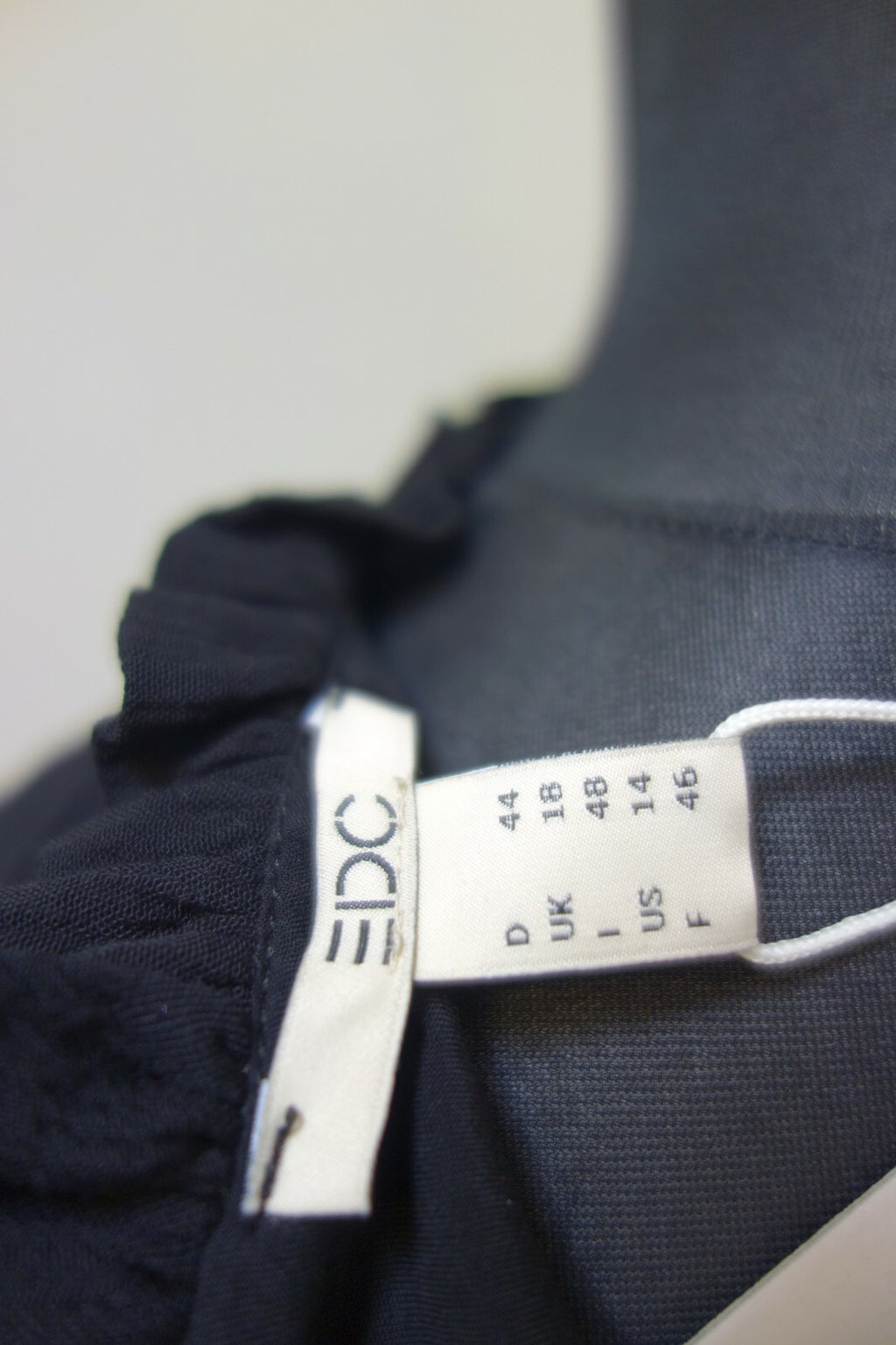 EK1728 Damen Kleid von edc, schwarz, Gr. 445