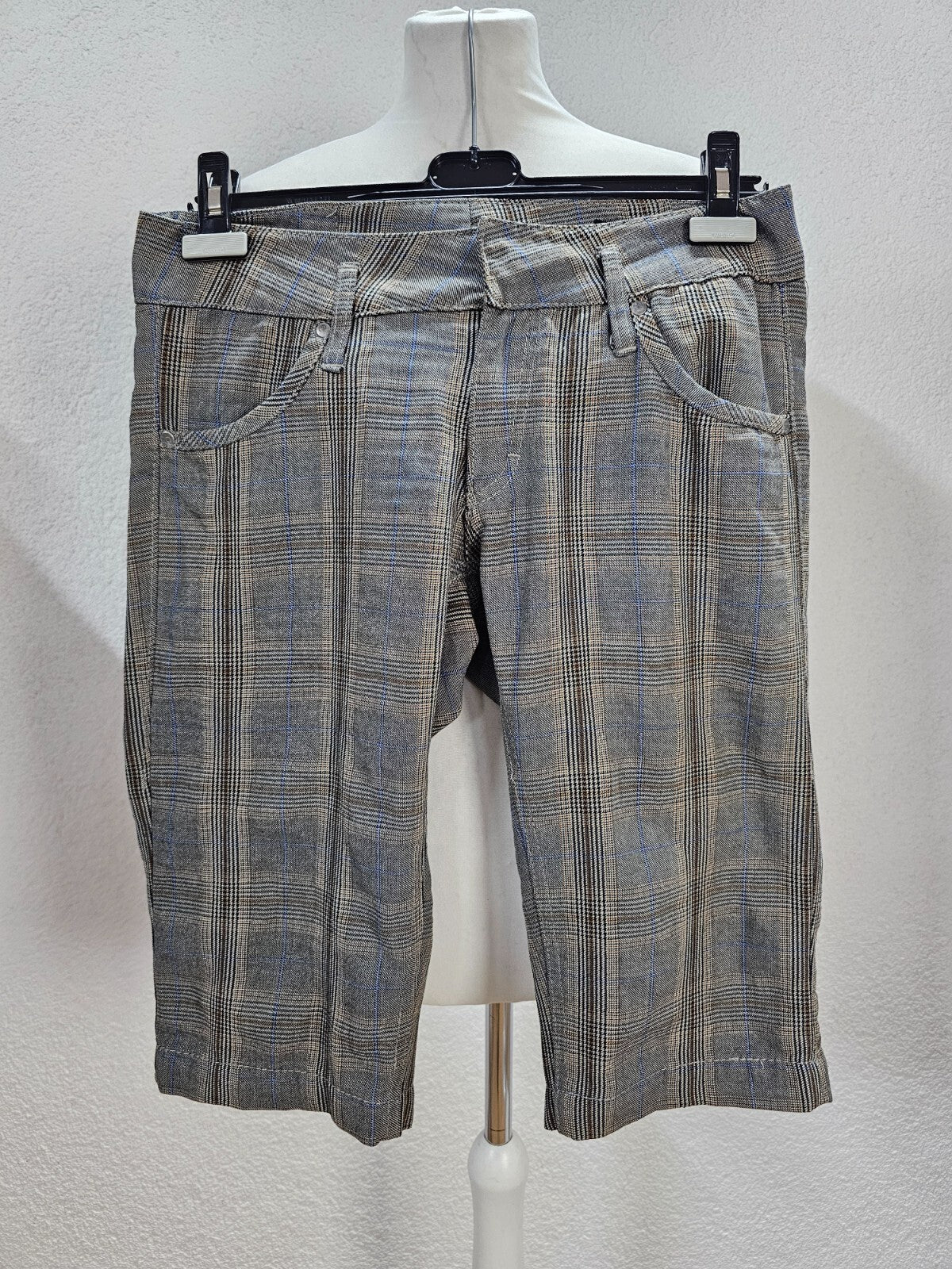 EK6175 Damen  Hose von Herrlicher, braun, gemustert, gr. 300