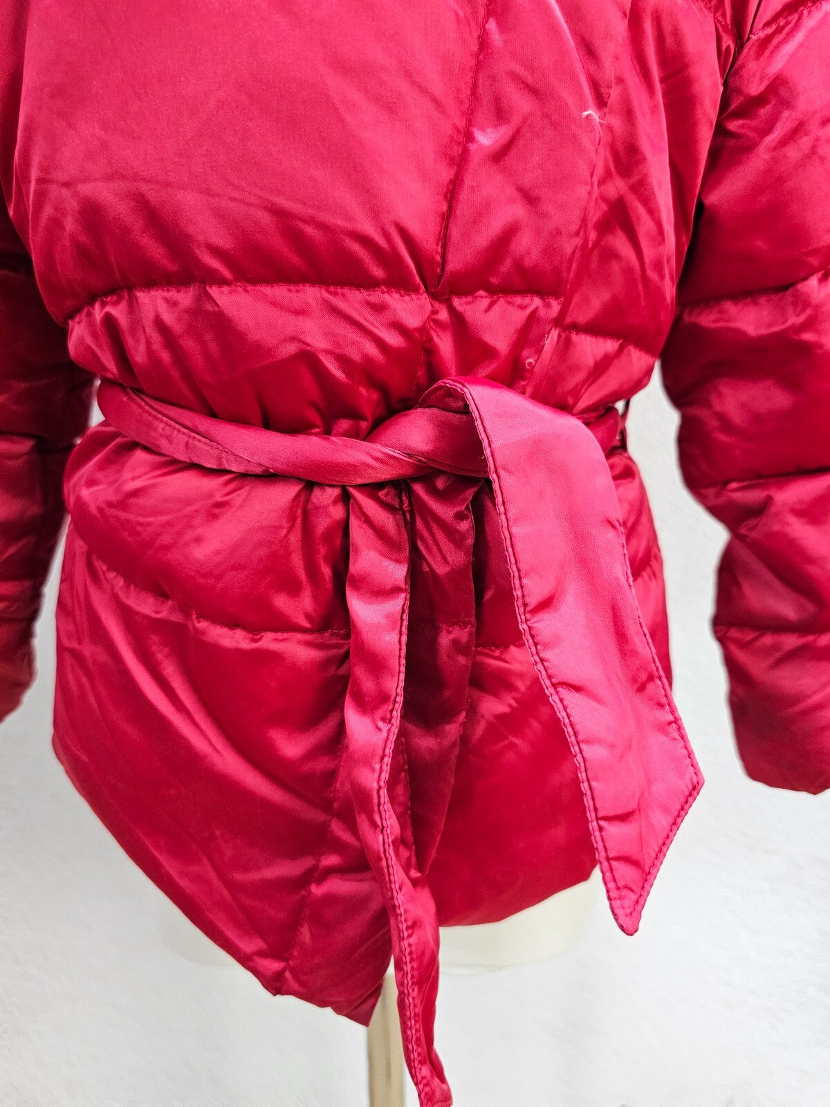 EK5976 Mädchen Steppjacke von Trussardi, rot, Gr. 1041
