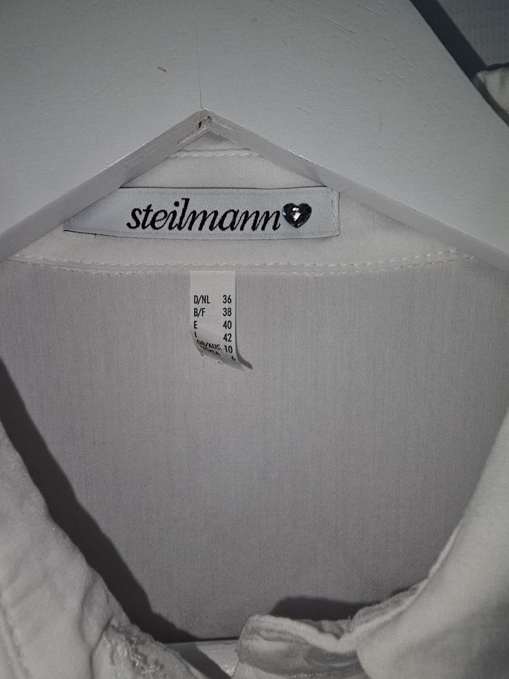 EK11054 Damen Bluse von Steilmann, weiß, Gr.362