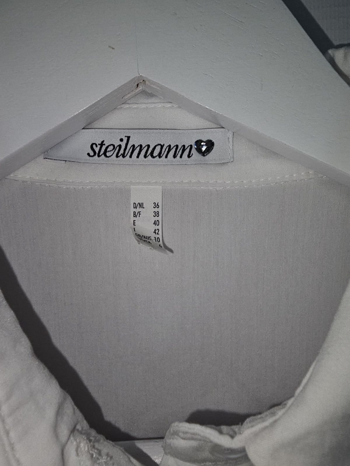 EK11054 Damen Bluse von Steilmann, weiß, Gr.362