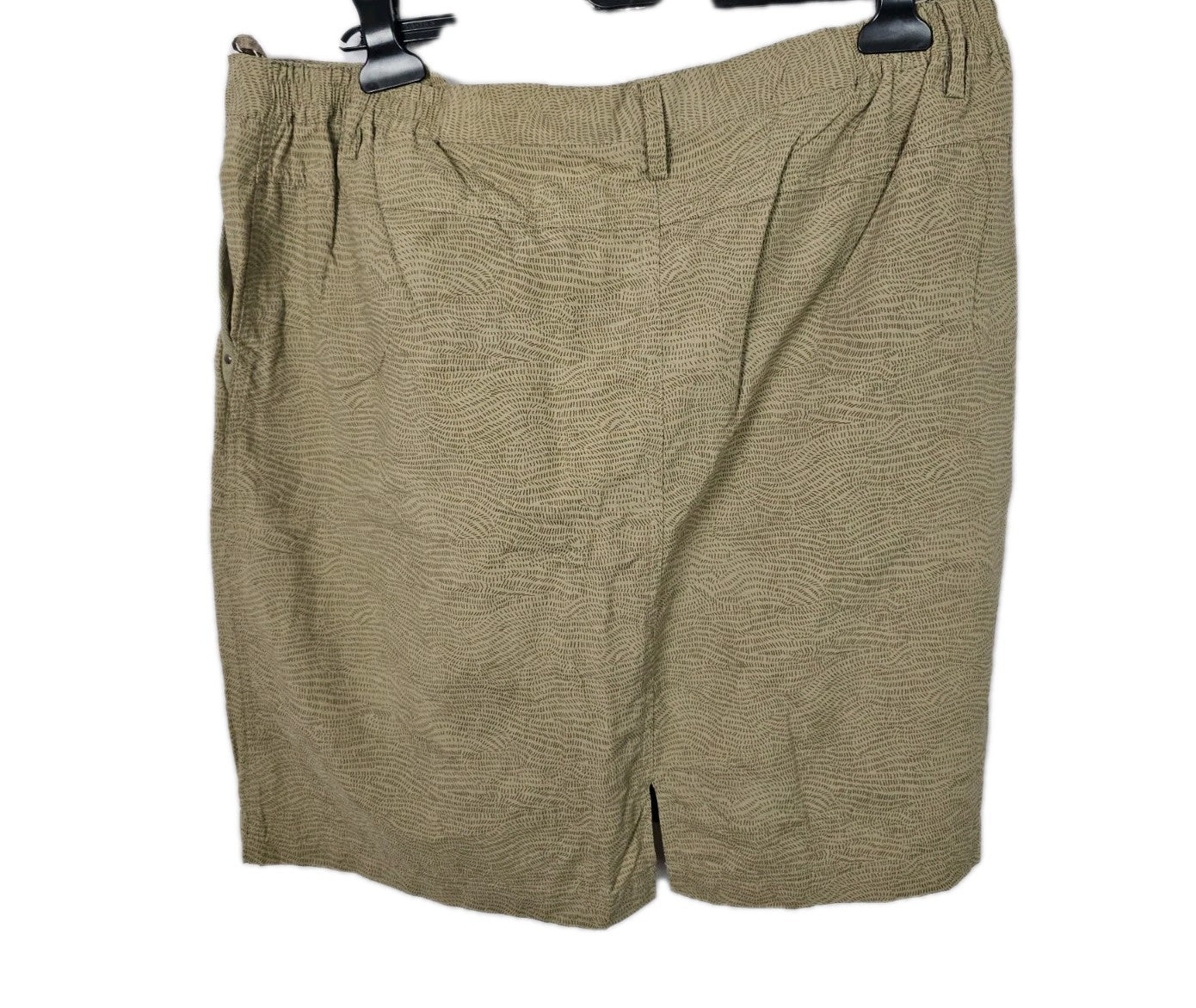 EK6769 Damen Rock von CollectionL Mit Unterhose, Gr. 46, Braun3