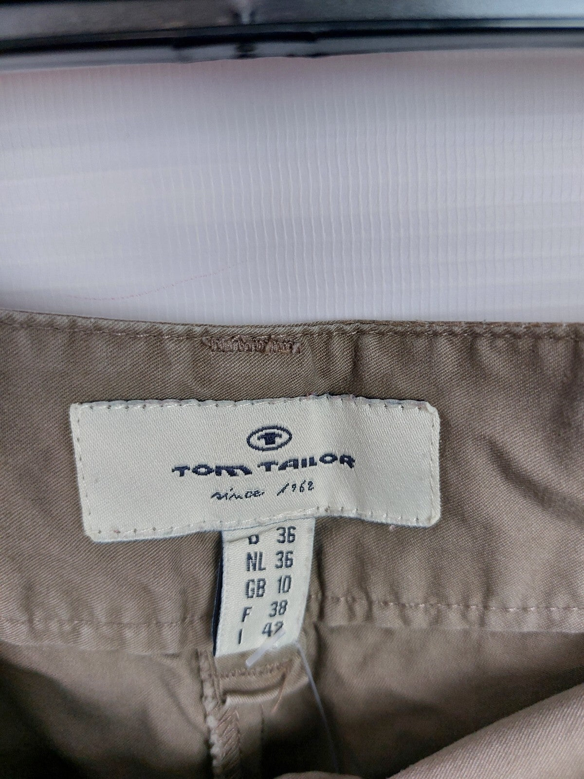 EK5097 Damen Shorts von Tom Tailor, graubraun, Gr. 364