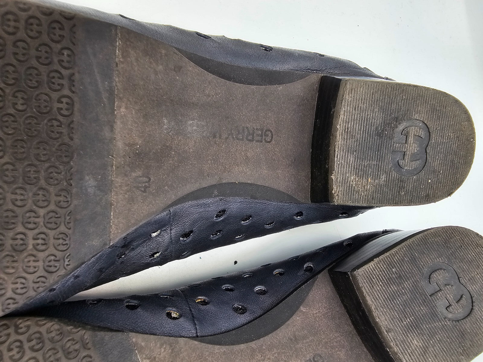 ES0561 Damen Halbschuhe von Gerry Weber, dunkelgrau, Gr. 406