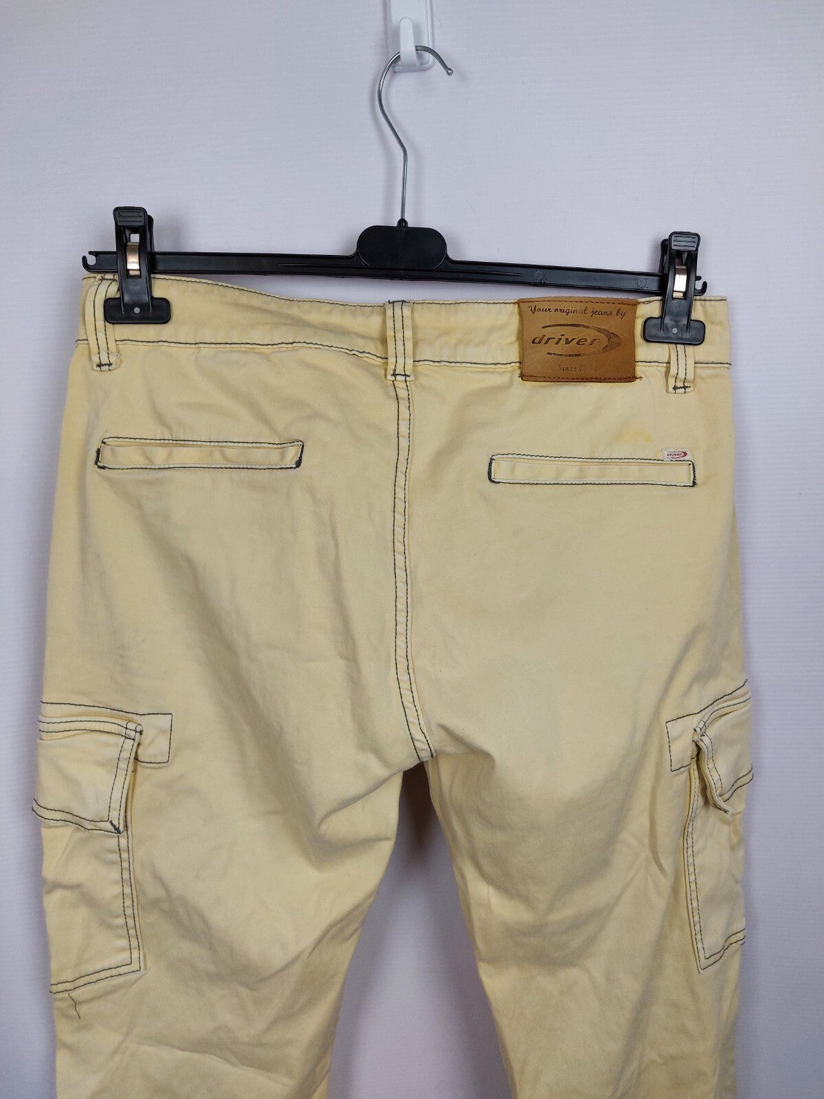 EK3907 Herren Hose von driver, blassgelb, Gr. 3310