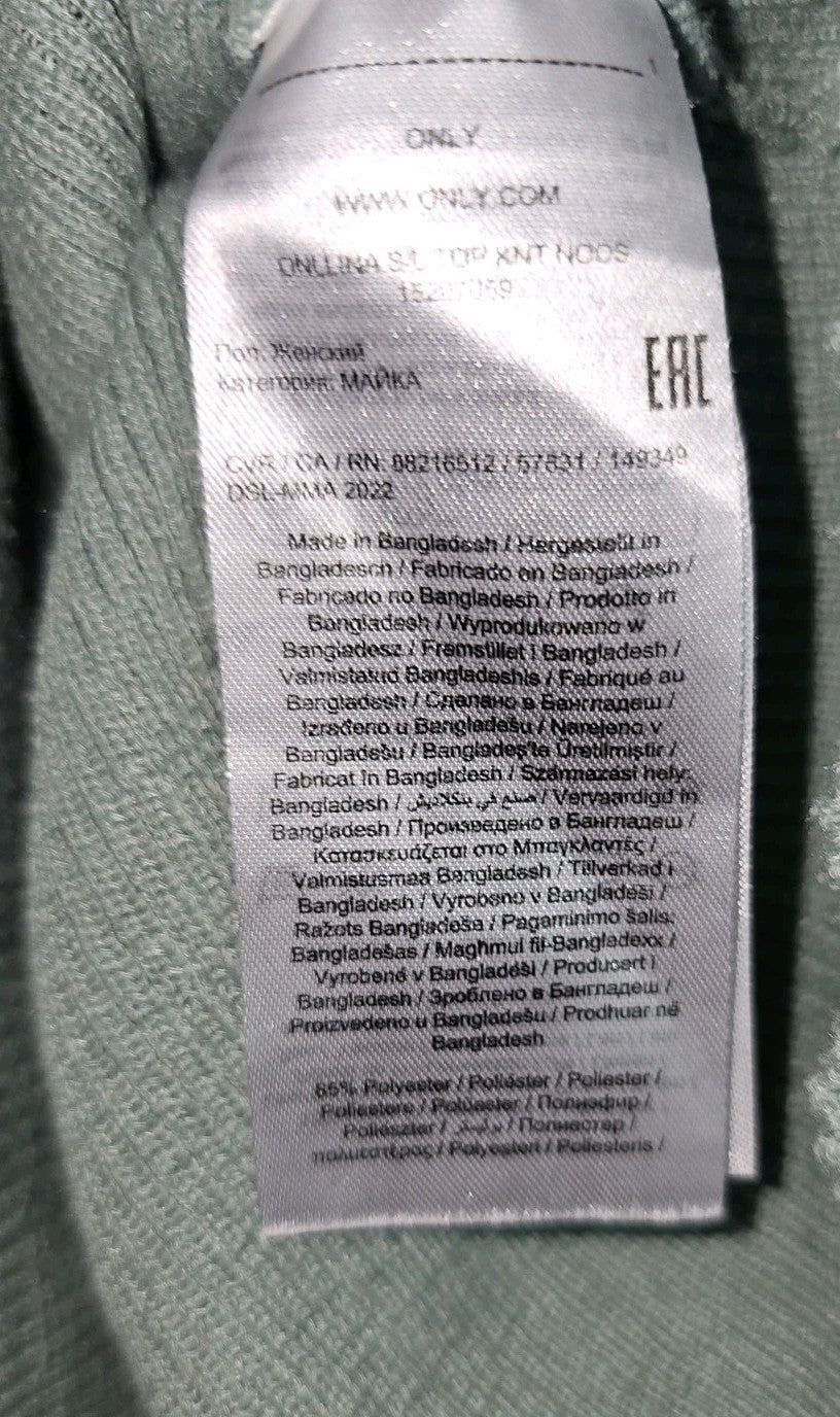 EK10111 Damen Trägershirt von Only, grün, Gr.L3