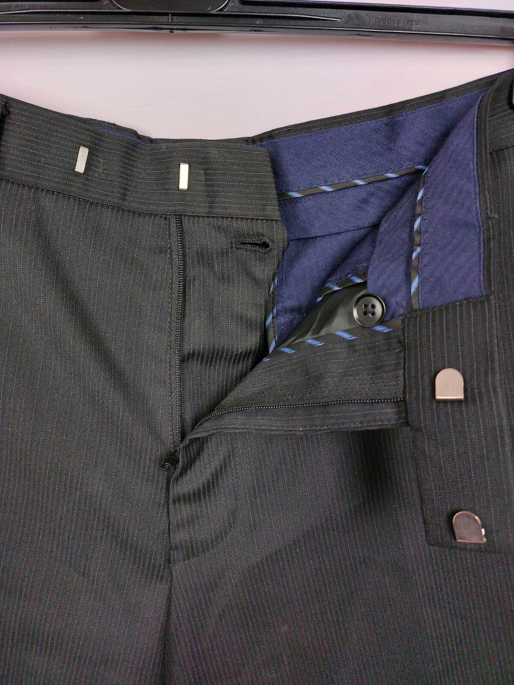 EK5010 Herren Anzug von Reda, schwarz, Gr.40R, 34R5