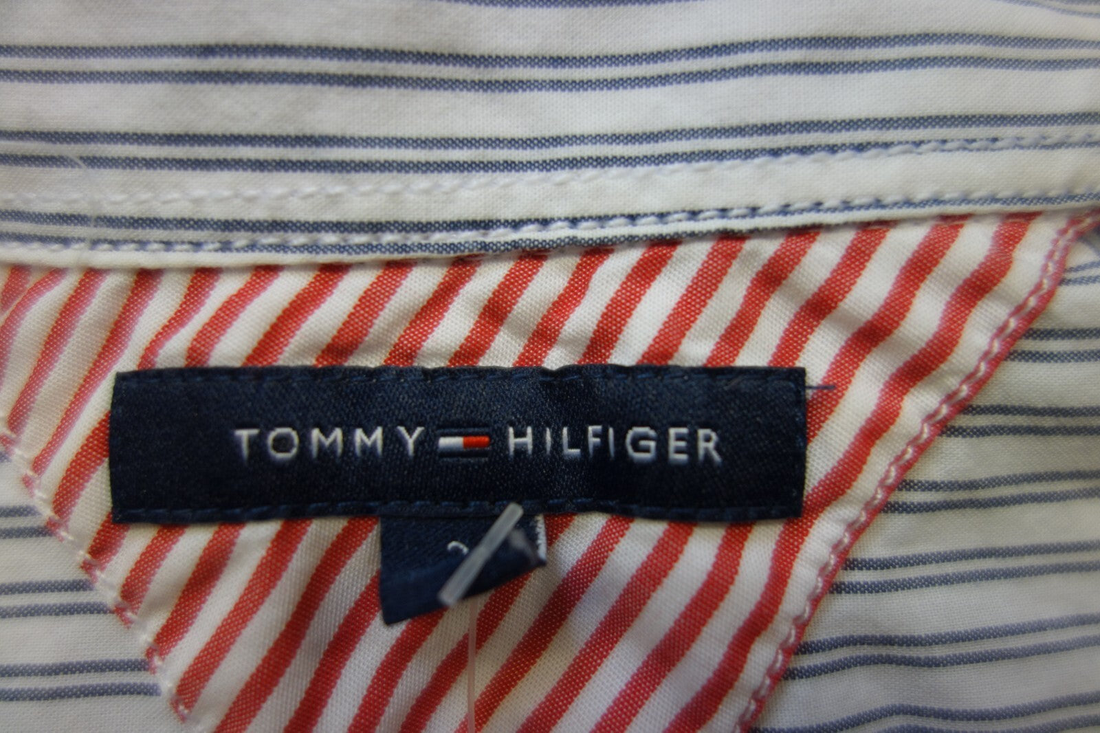 EK2535 Damen Bluse von Tommy Hilfiger, gestreift, Gr. 344