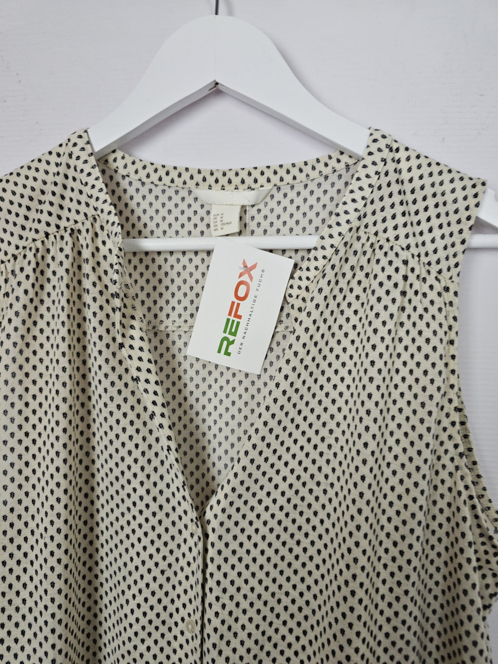 EK8875 Damen Bluse von H&M,  Beige, Gr. M1
