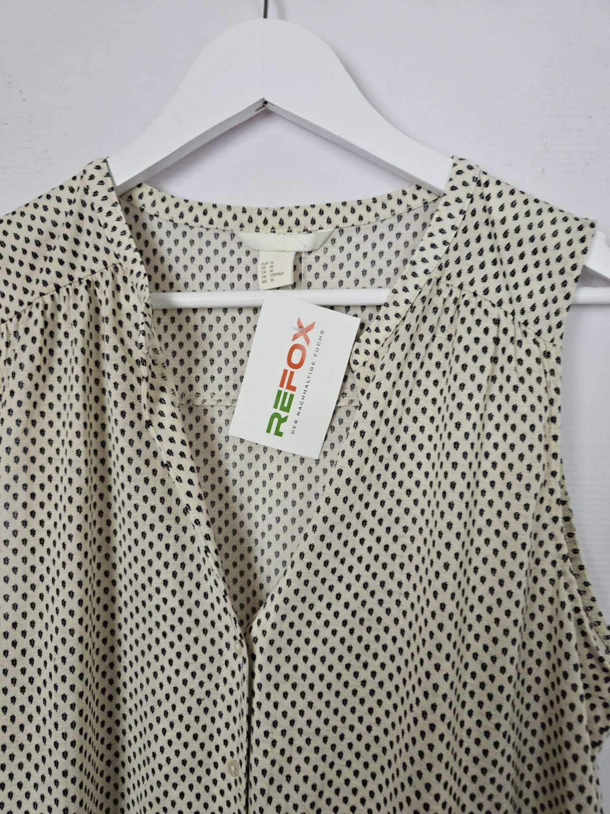 EK8875 Damen Bluse von H&M,  Beige, Gr. M1
