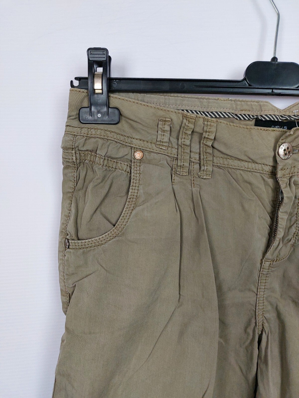 EK4525 Damen Shorts von Opus, khaki, Gr. 381