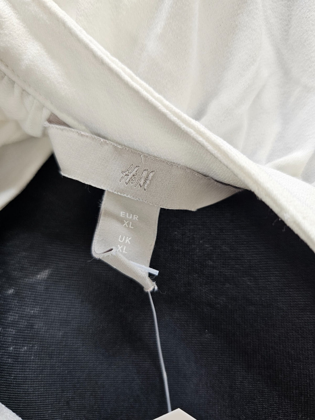 EK5933 Damen Shirt von H&M, weiß, Gr. XL5