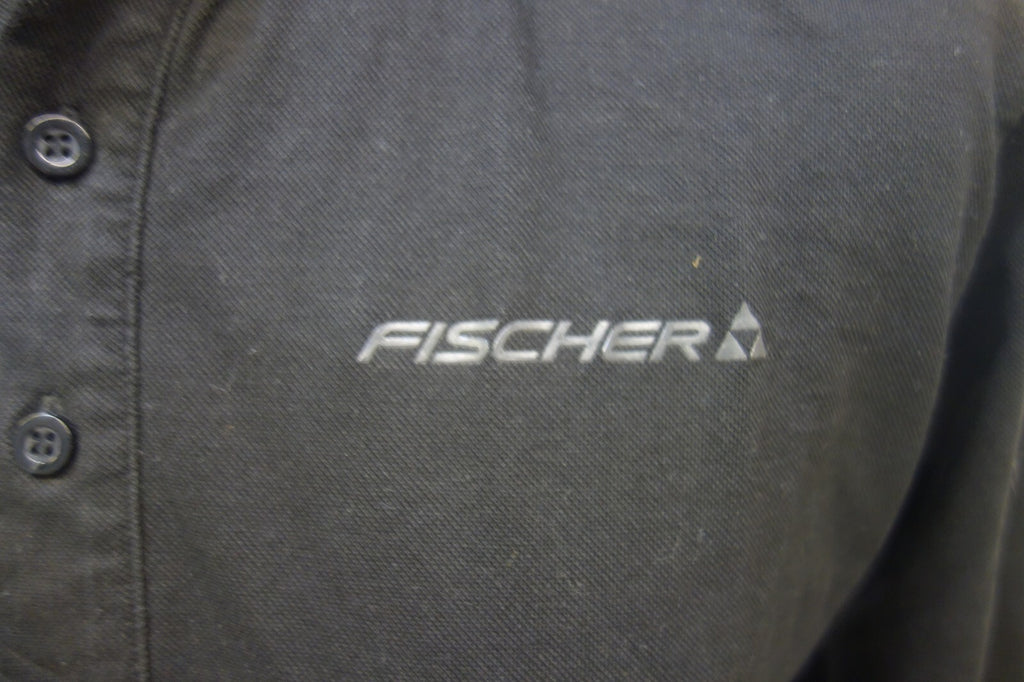 EK2596 Herren Polo von Fisher, schwarz, Gr. L2