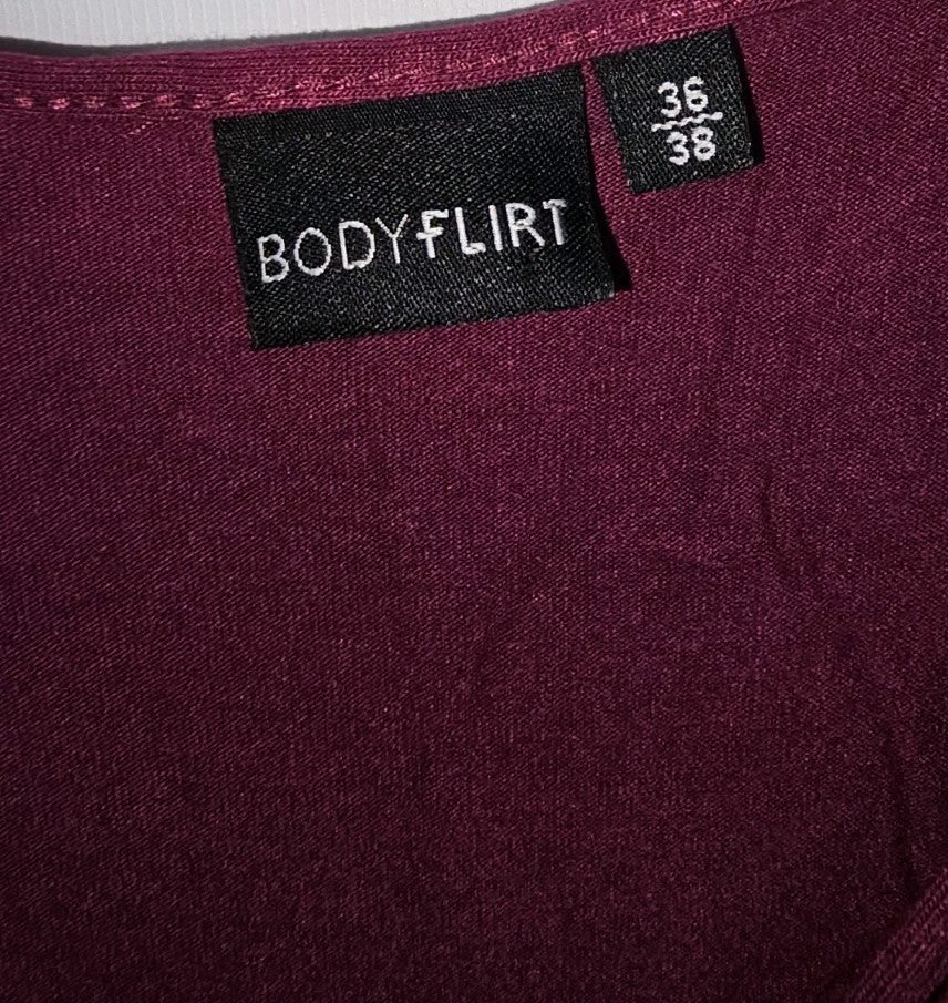 EK8839 Damen Kleid von Body Flirt, lila, Gr.36/382
