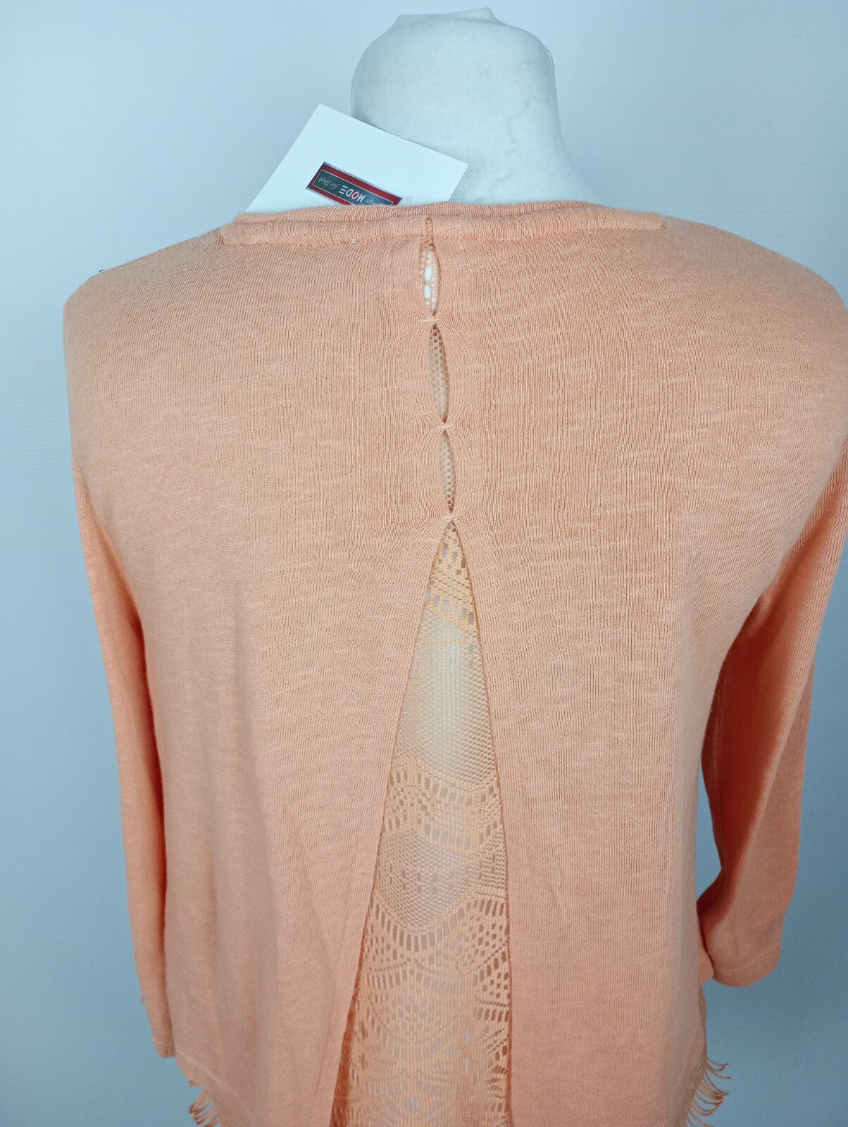 EK0379 Damen Shirt von Tom Tailor, pastellorange, Gr. XS6