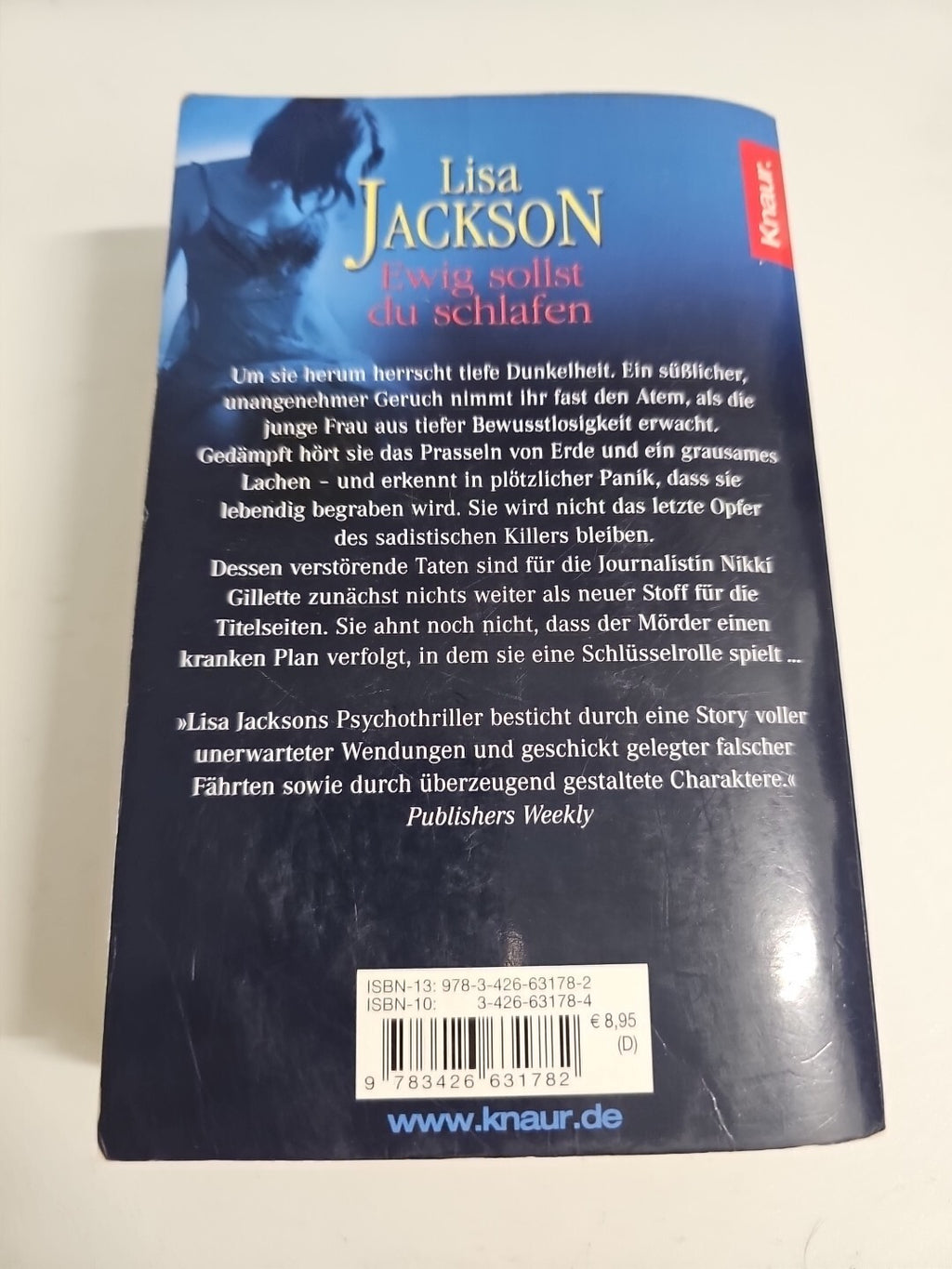 EB680 Ewig sollst du schlafen von Lisa Jackson (2005, Taschenbuch)1