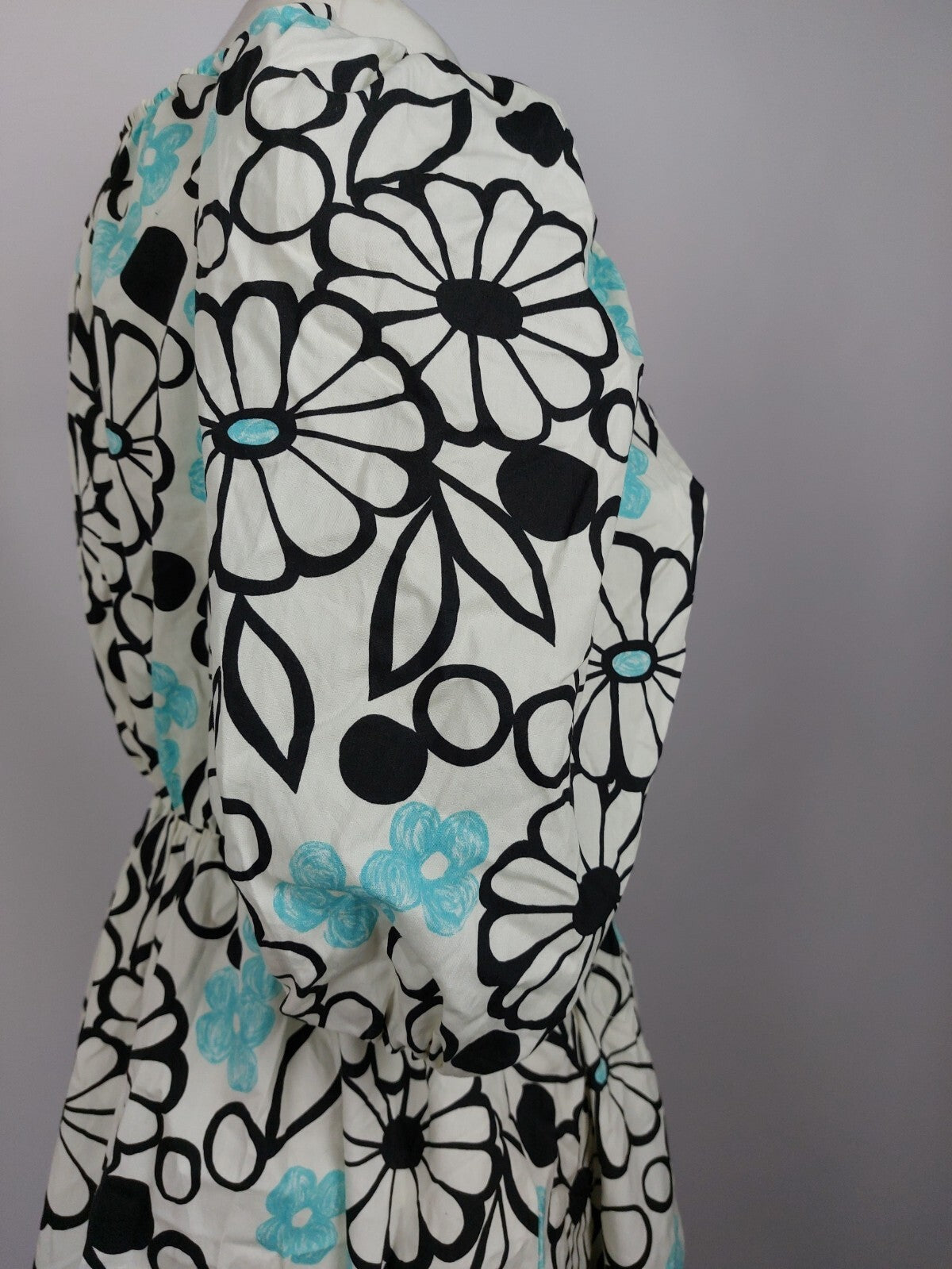 EK5111 Buntes Wickelkleid von ZARA für Damen, Gr. M5