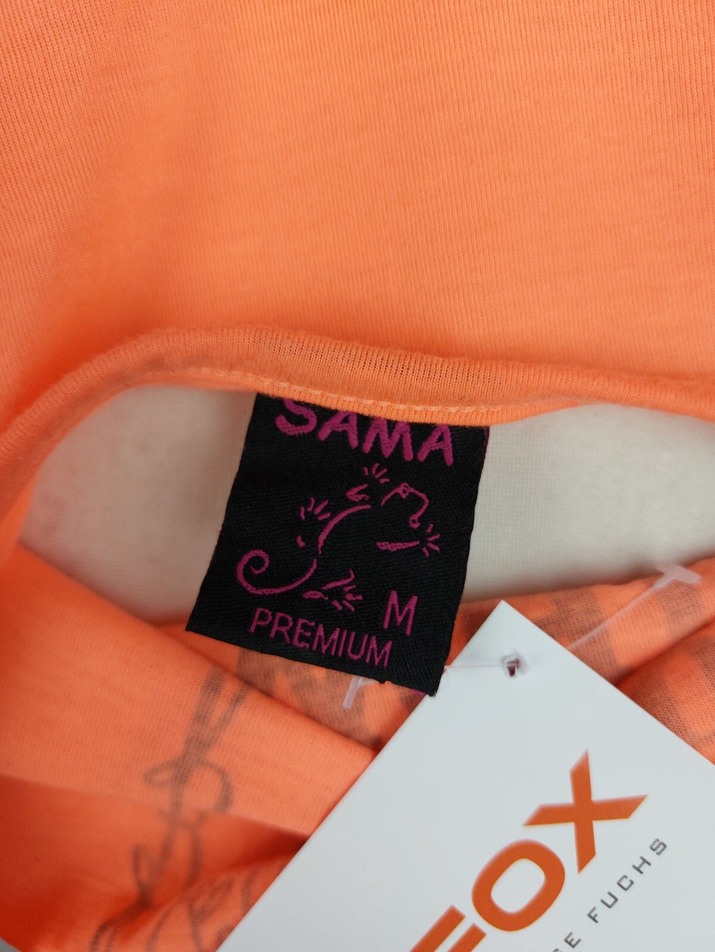 EK5093 Damen Tank Top von Sama, neonorange, Gr. M5