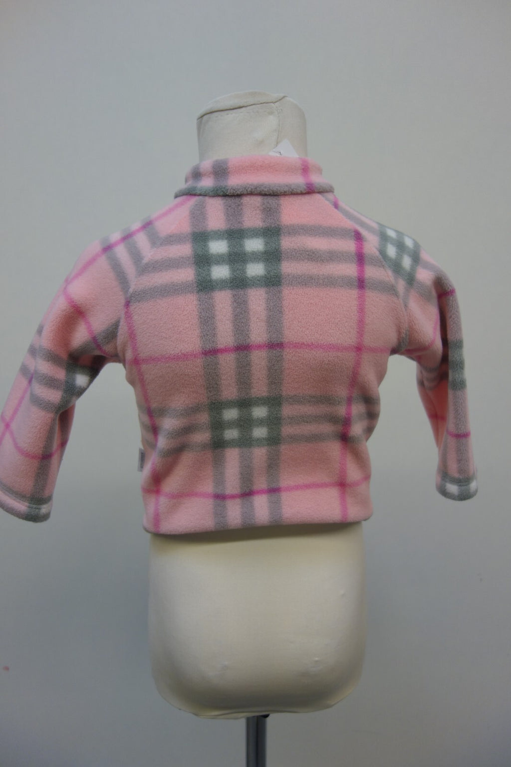 EK3593 Mädchen Fleecejacke von Stummer, rosa/grau, Gr. 743