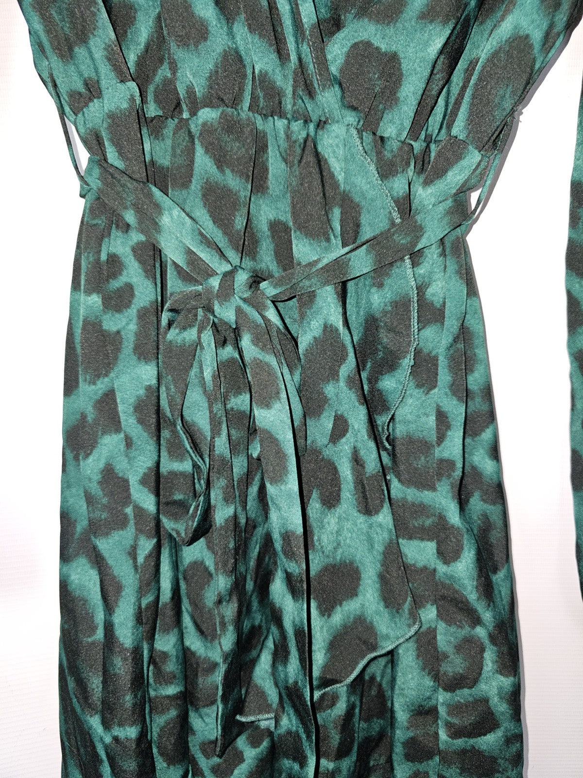 EK8636 Damen Kleid vo Shein, Grün, Gr. S2