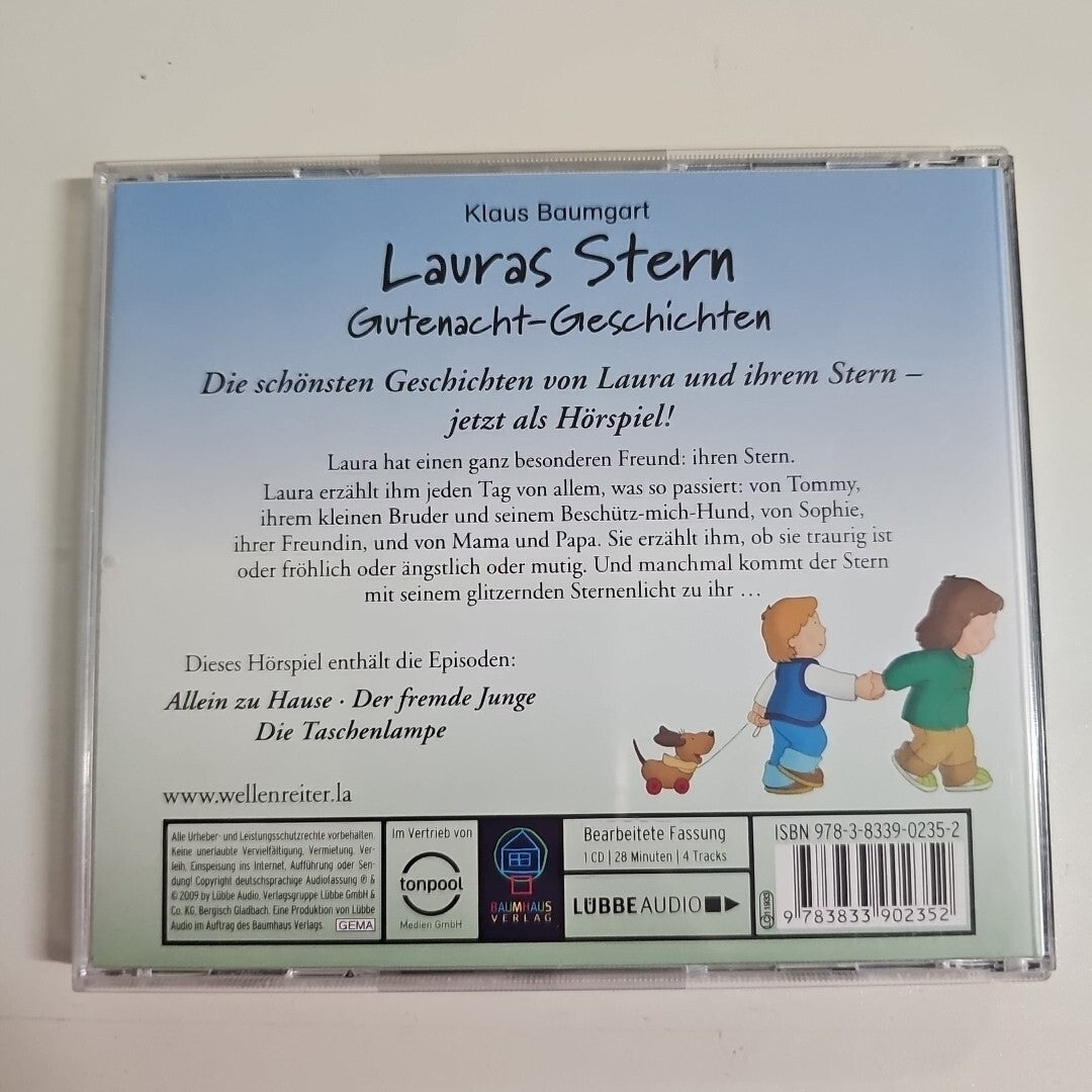 EB0861 Lauras Stern - Gutenacht-Geschichten 01 von Klaus Baumgart (2011)2