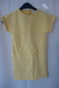EK4306 Mädchen Kleid von Vertbaudet, gelb, gr.1380