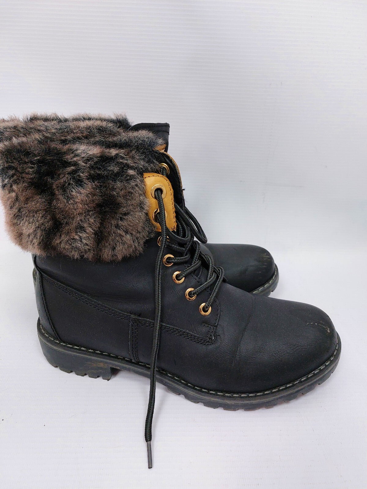 ES0553 Damen Stiefeletten von Bal´rin, schwarz, Gr. 39 gefüttert7