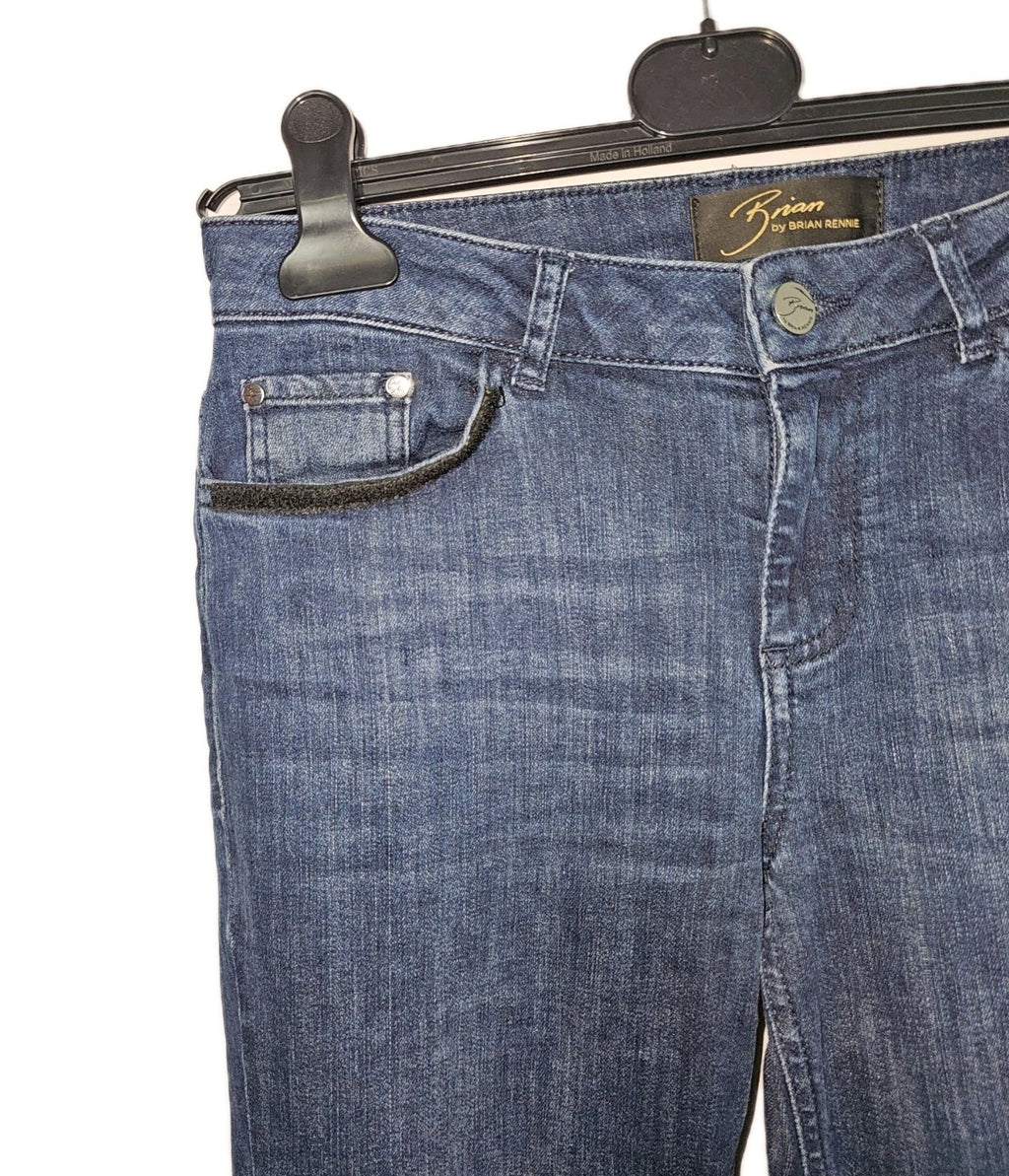 EK9932 Damen Jeans von Brian Rennie, blau, Gr.341