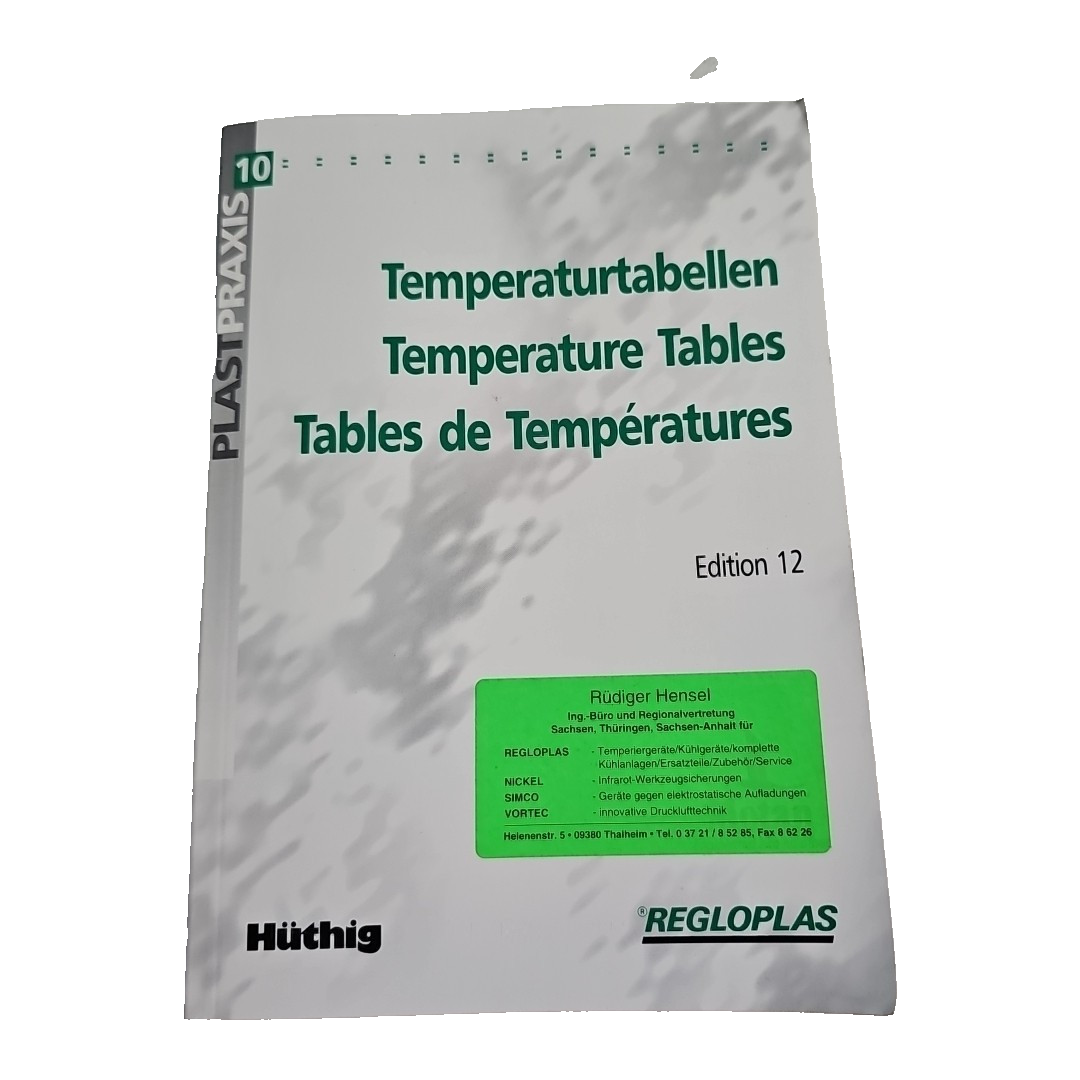 EB2740 Temperaturtabellen - Temperature Tables - Edition 12 0