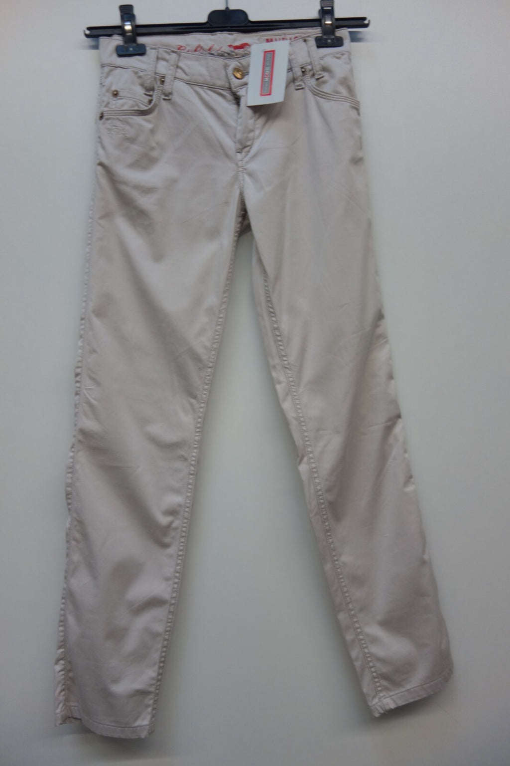 EK2427 Damen Hose von Mustang, hellgrau, Gr. 27/320