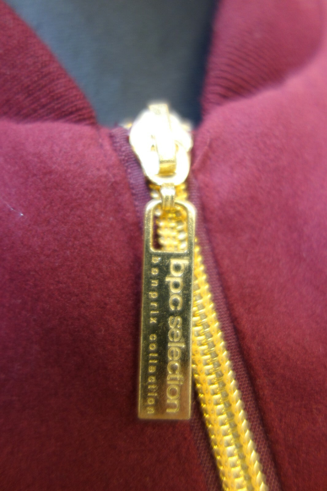 EK0798 Damen Mantel von bpc, dunkelrot, Gr. 423