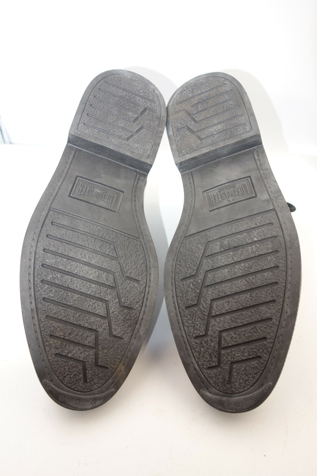 ES0424 Herren Halbschuhe von Luftpolster, schwarz, Gr. 7,54