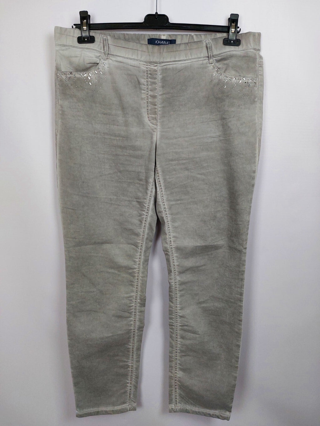 EK3505 Damen Hose von Johanna, grau, Gr.480