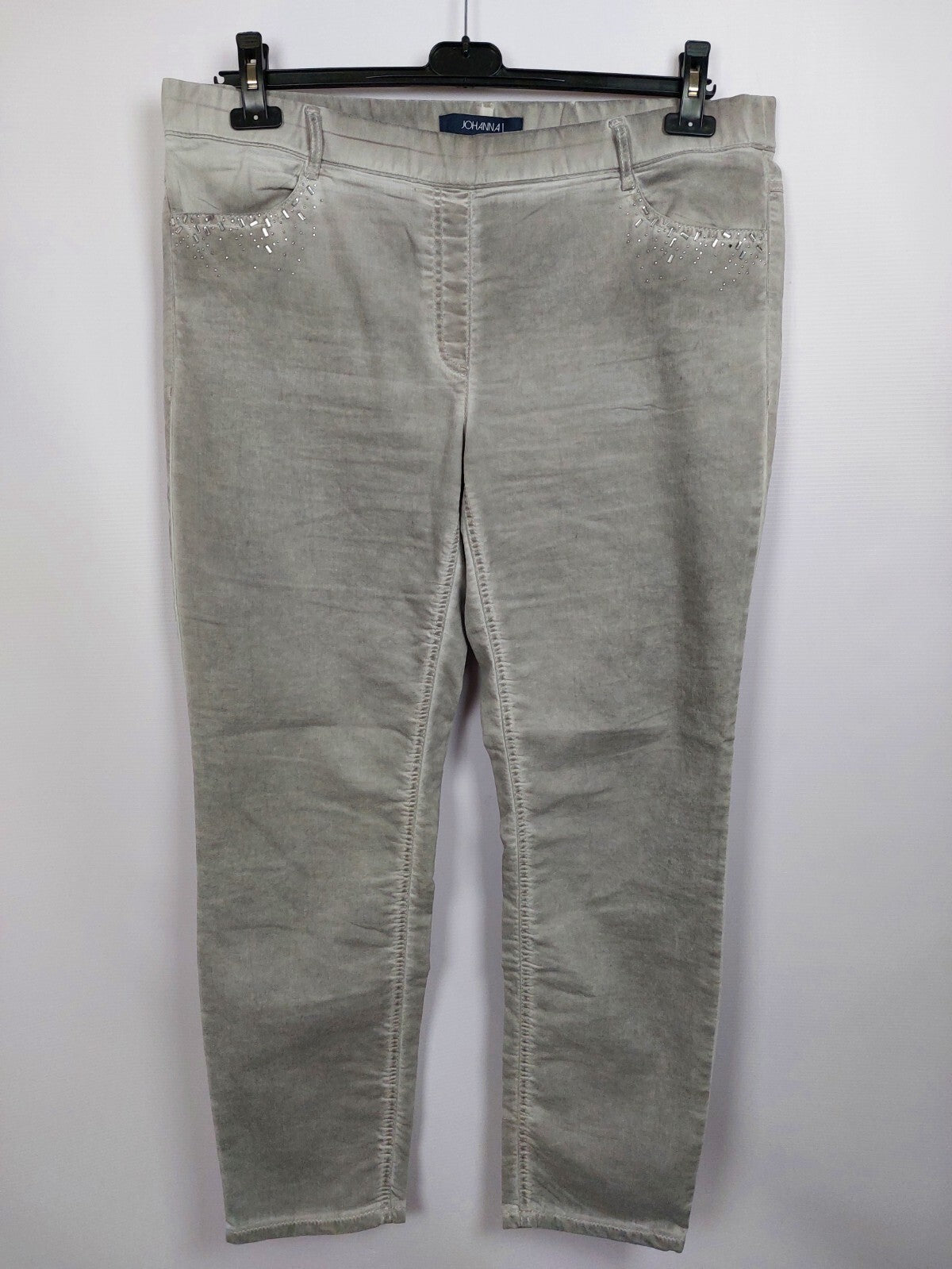 EK3505 Damen Hose von Johanna, grau, Gr.480