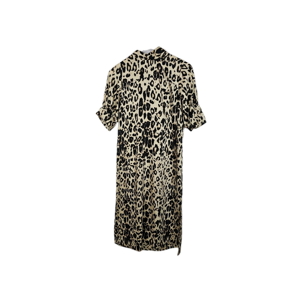 EK10745 Damen Kleid Zara Gr.S Leoparden Muster0