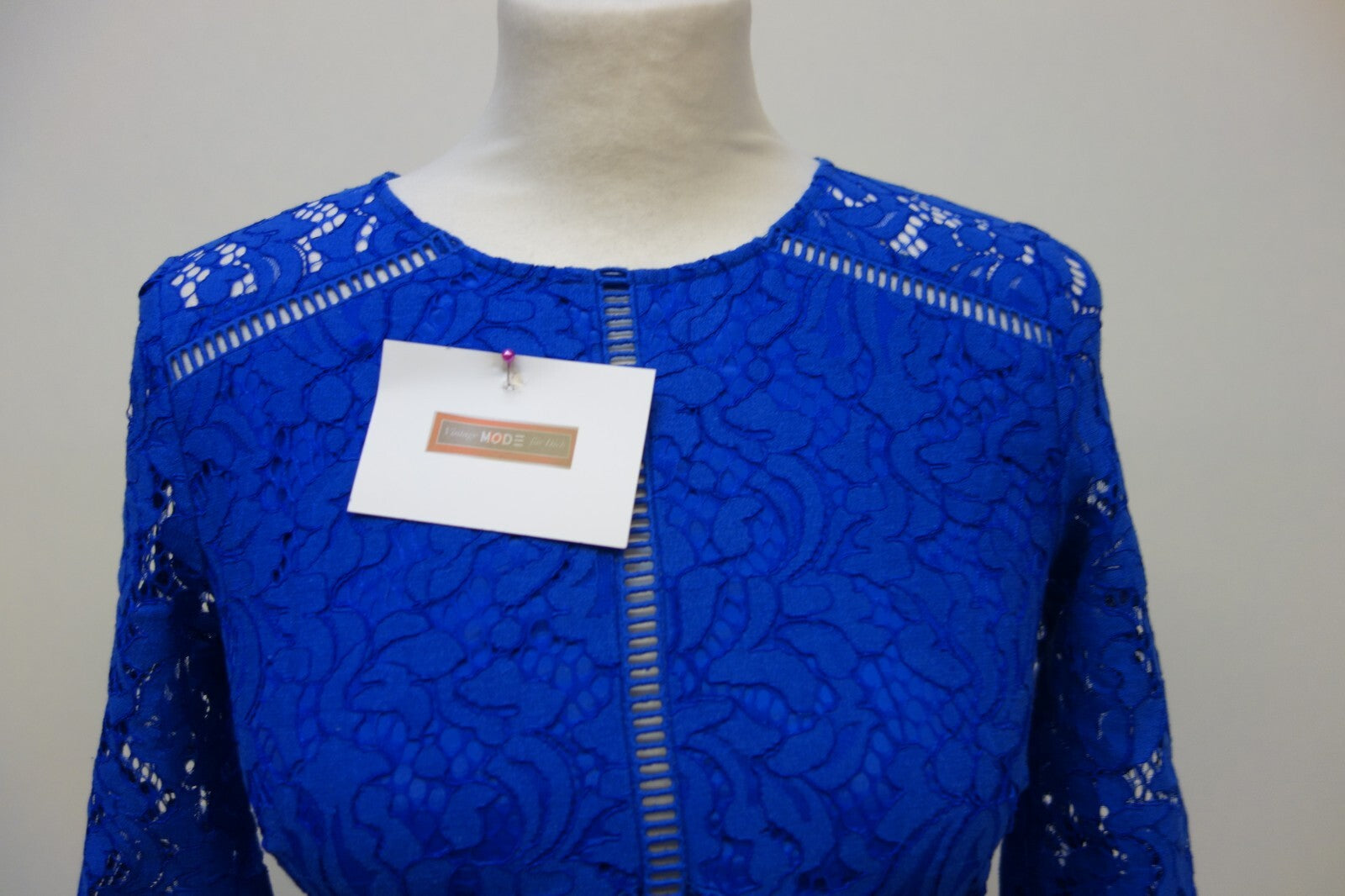 EK3261 Damen Kleid von asos, blau, Gr. 341