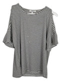 EK9514 Damen T-Shirt von Sweewë, Weiß/Grau, Gr. S/M0