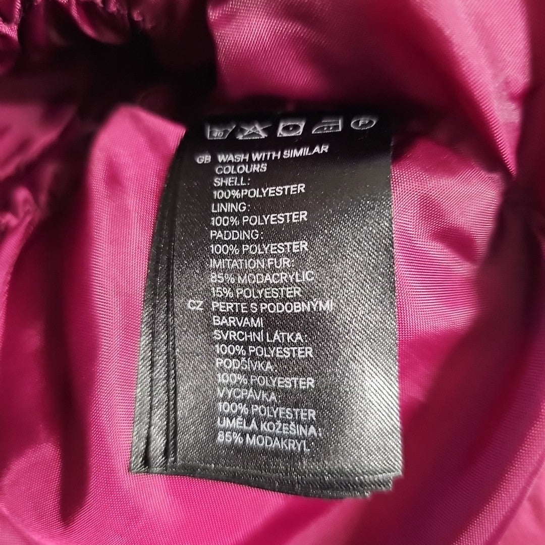 EK11198 Mädchen Jacke von L.O.G.G., Weinrot, Gr.987