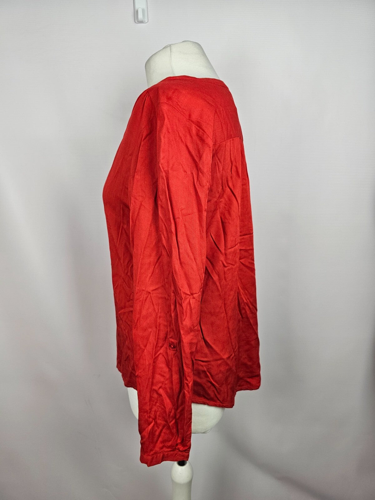 EK5699 Damen Bluse von Street One, orangerot, Gr. 382