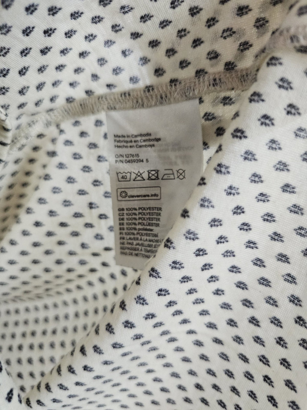 EK8875 Damen Bluse von H&M,  Beige, Gr. M3