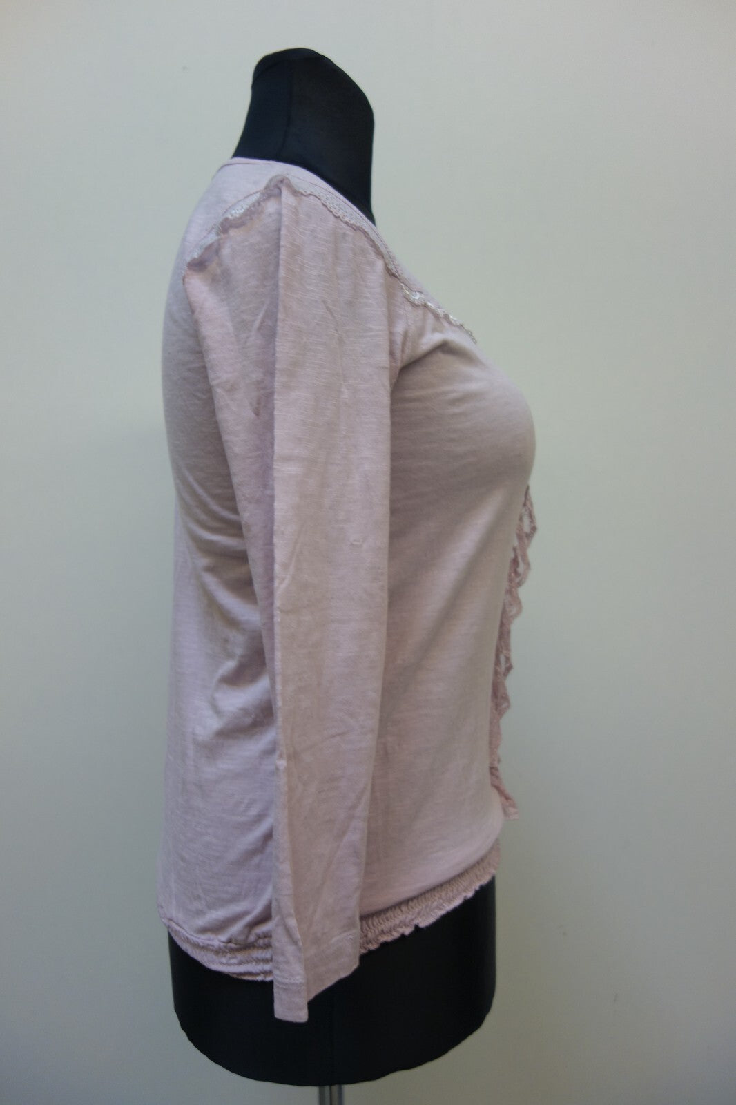 EK3491 Damen Langarmshirt von Street One, rosa, Gr. 403